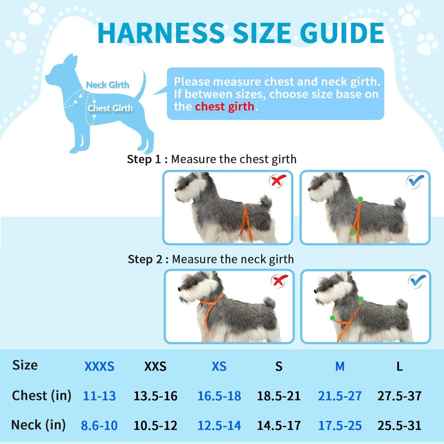 Dog Car Harness Seat Belt, Dual Connection Seatbelt Plug & Latch | Breathable Soft Padded Mesh Vest, Adjustable, Reflective, Elastic Tether Safe Travel for Small Medium Large Dogs (Blue, M)
